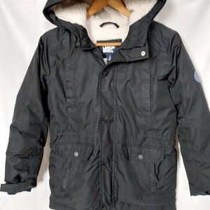 Kids Lands End Blue Down Parka